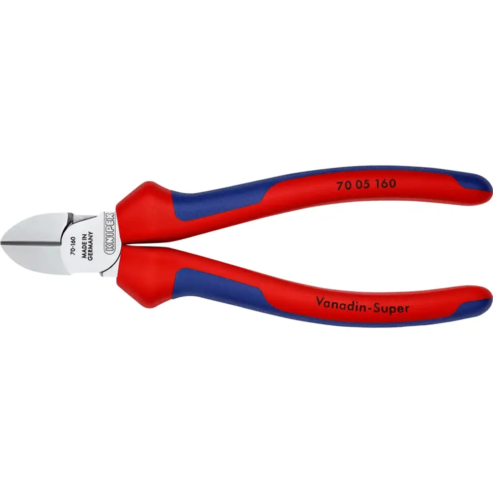 Кусачки боковые хромированные 160 мм Knipex 70 05 160