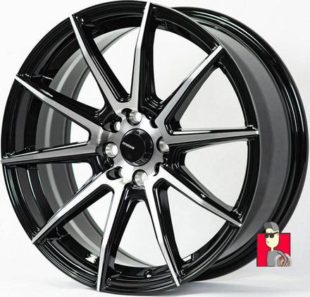 Комплект дисков Shogun S10 17x7 et38 4x100/4x108