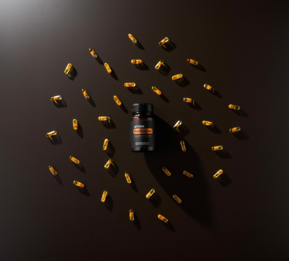 Комплекс dōTERRA с эфирным маслом ладана и босвеллиевой кислотой, 30 капсул