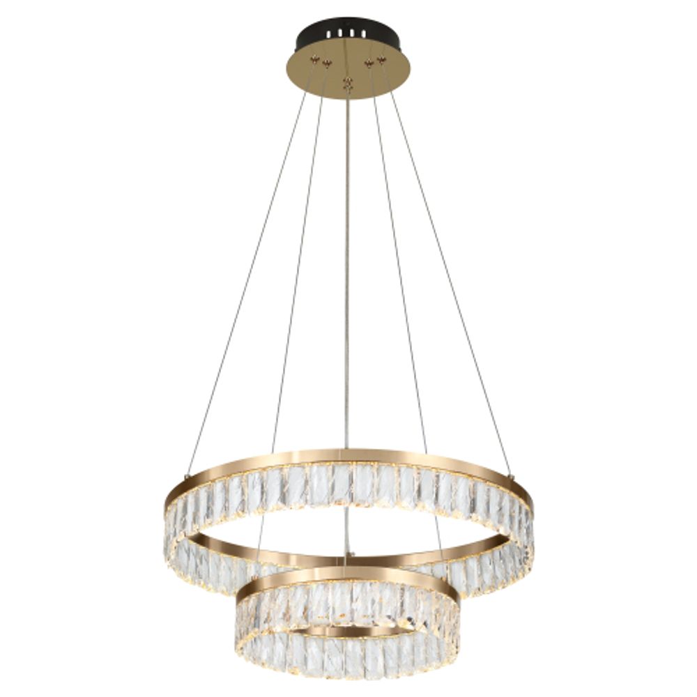 Люстра Rivoli Erika 6131-105 светодиодная LED 68 Вт 3000 K дизайн | Rivoli