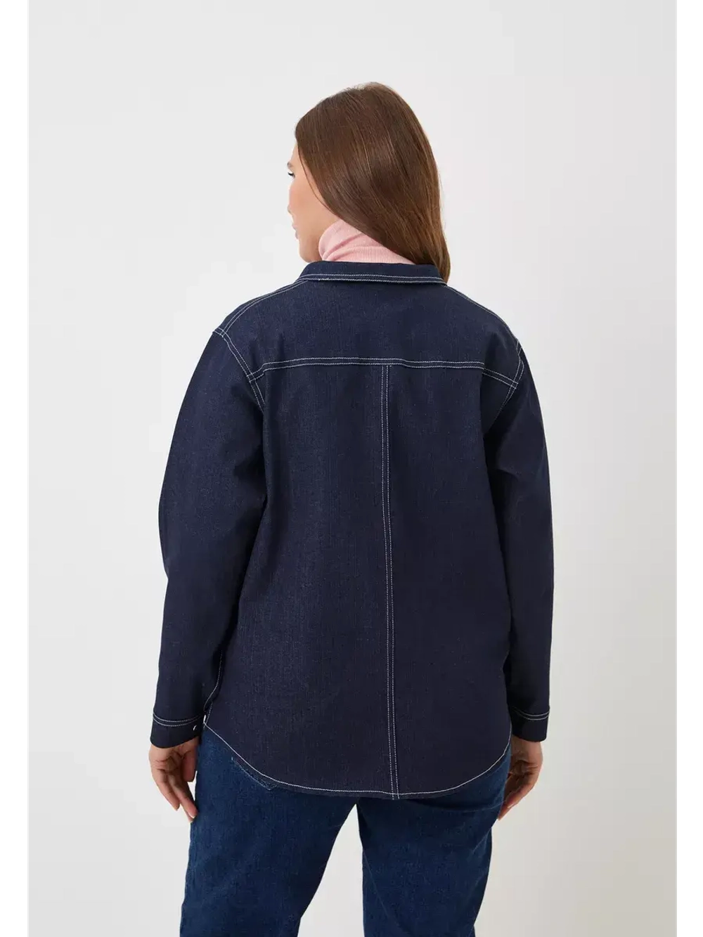 Рубашка джинсовая ветровка