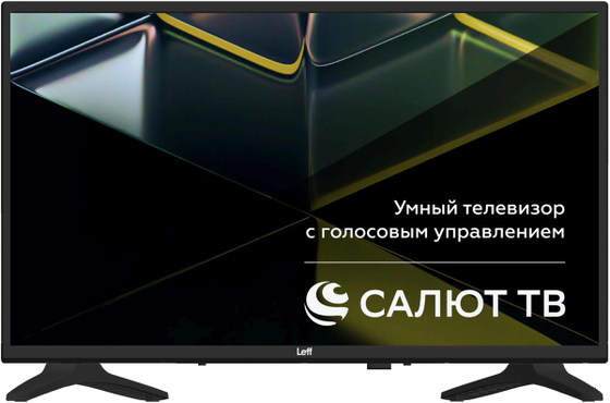 ЖК телевизор Leff 32H690T Smart Салют ТВ