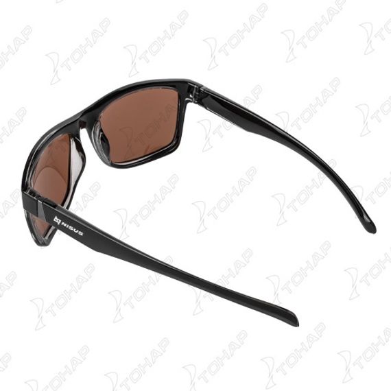 Очки поляризационные в жест.чехле (коричневый) (N-OP-LZ0308-C) Nisus