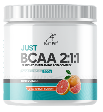 BCAA Just Fit BCAA 2:1:1 200 grams , Аминокислоты BCAA