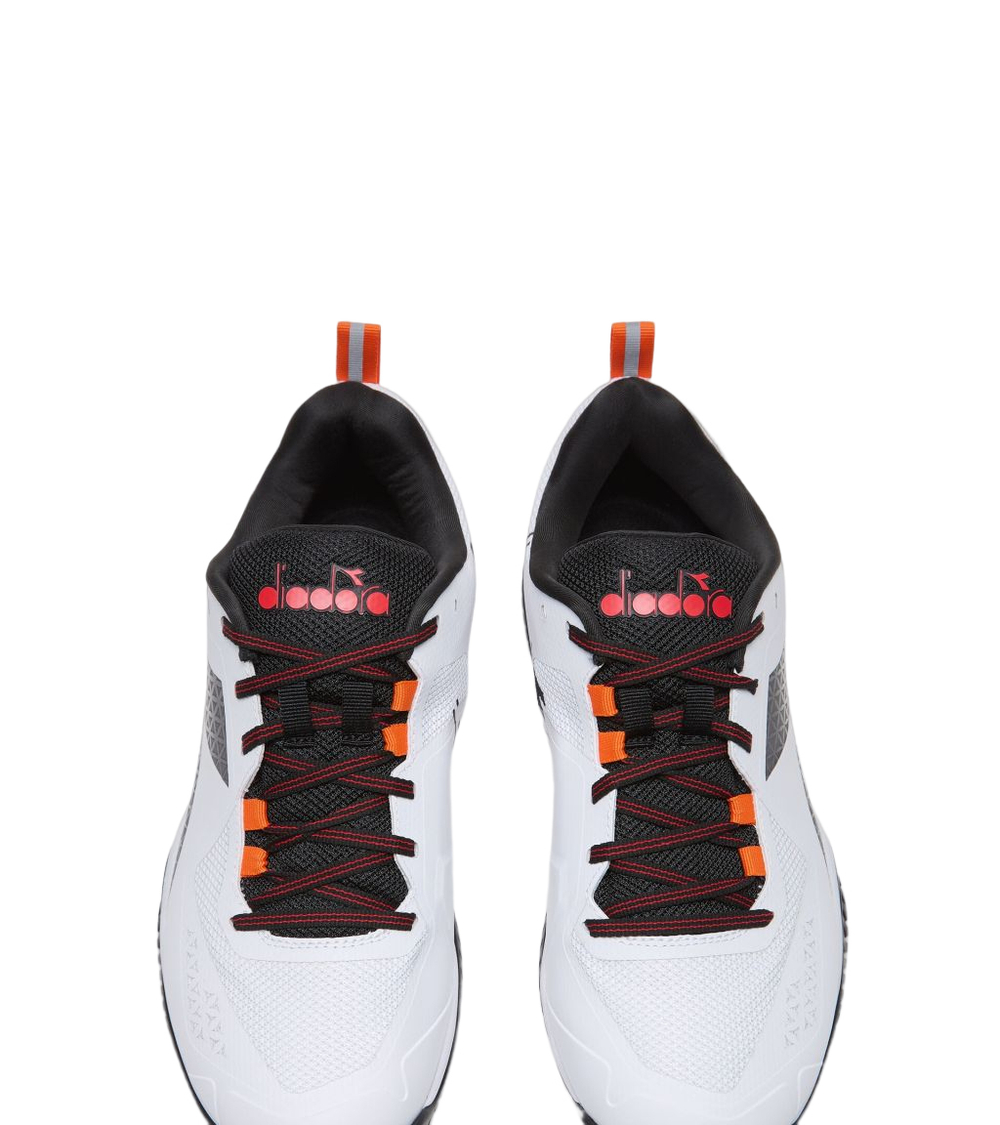 Теннисные кроссовки Diadora Blushield Torneo AG - white/black/fiery red