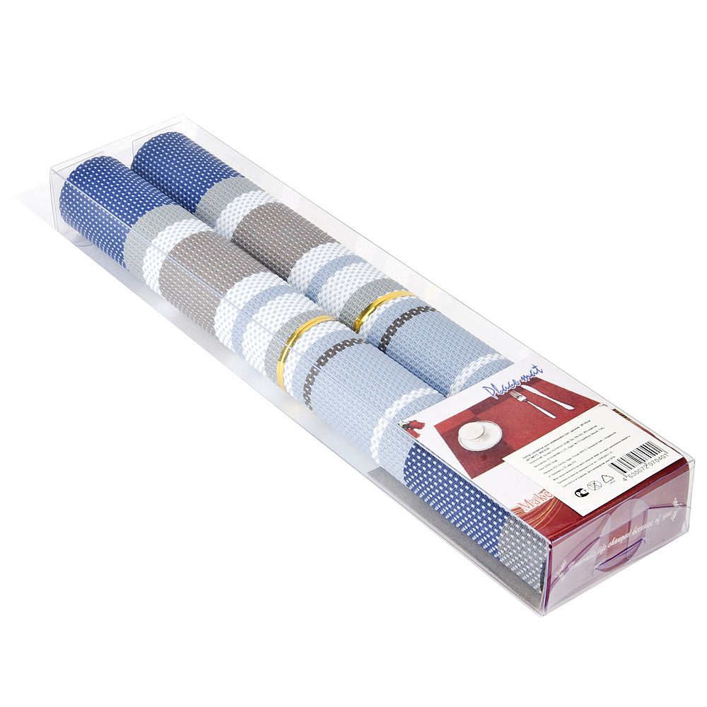 Салфетка сервировочная (плейсмат), набор 2шт. "Бриз" 30*45см. (блистер)