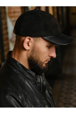 Бейсболка замшевая /Denkor