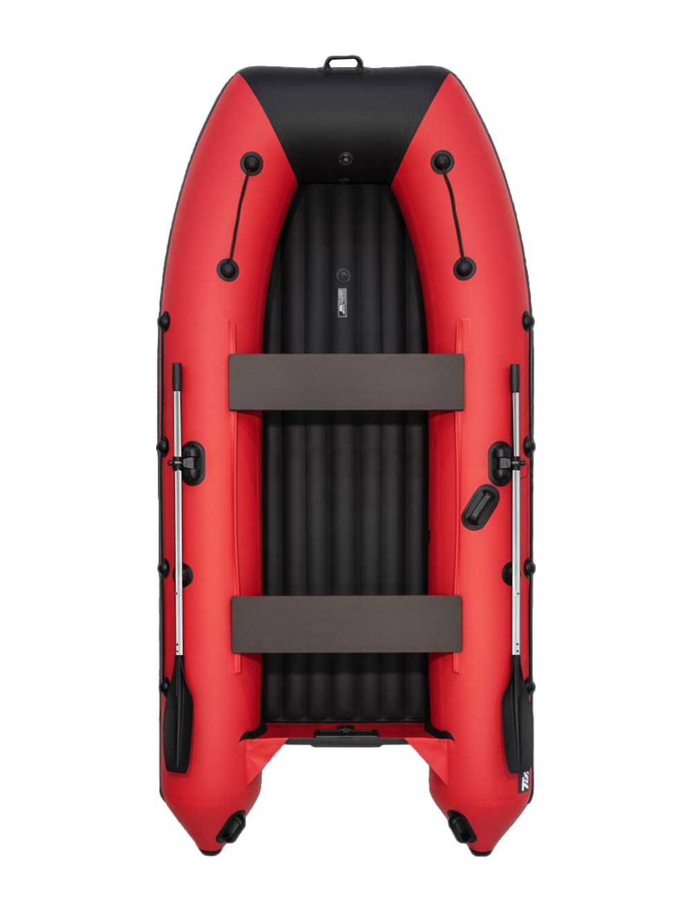 Таймень LX 3600 НДНД красный-черный (Лодка ПВХ)