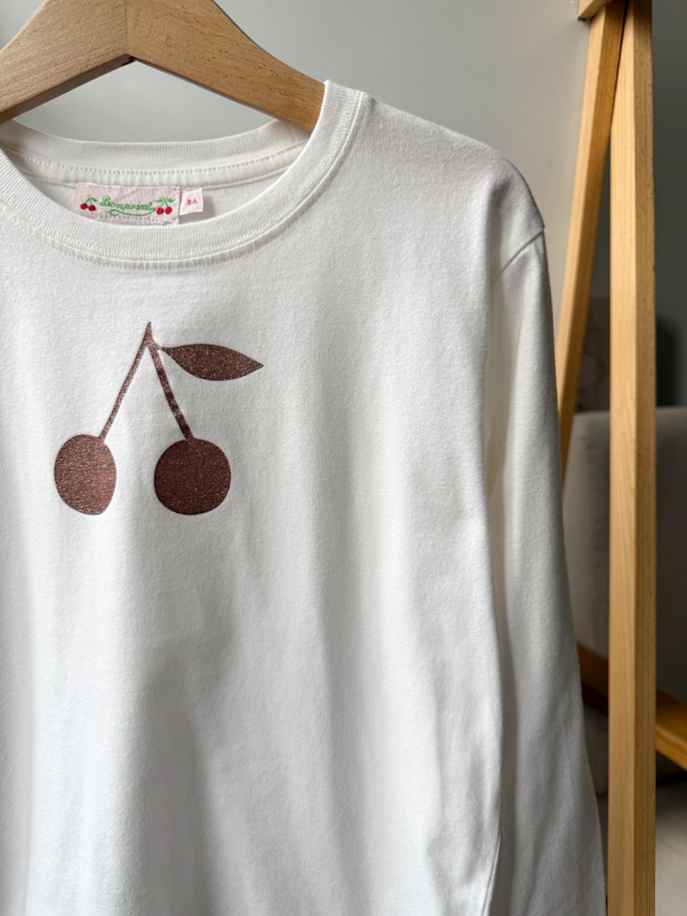 Хлопковый лонгслив Bonpoint, 128