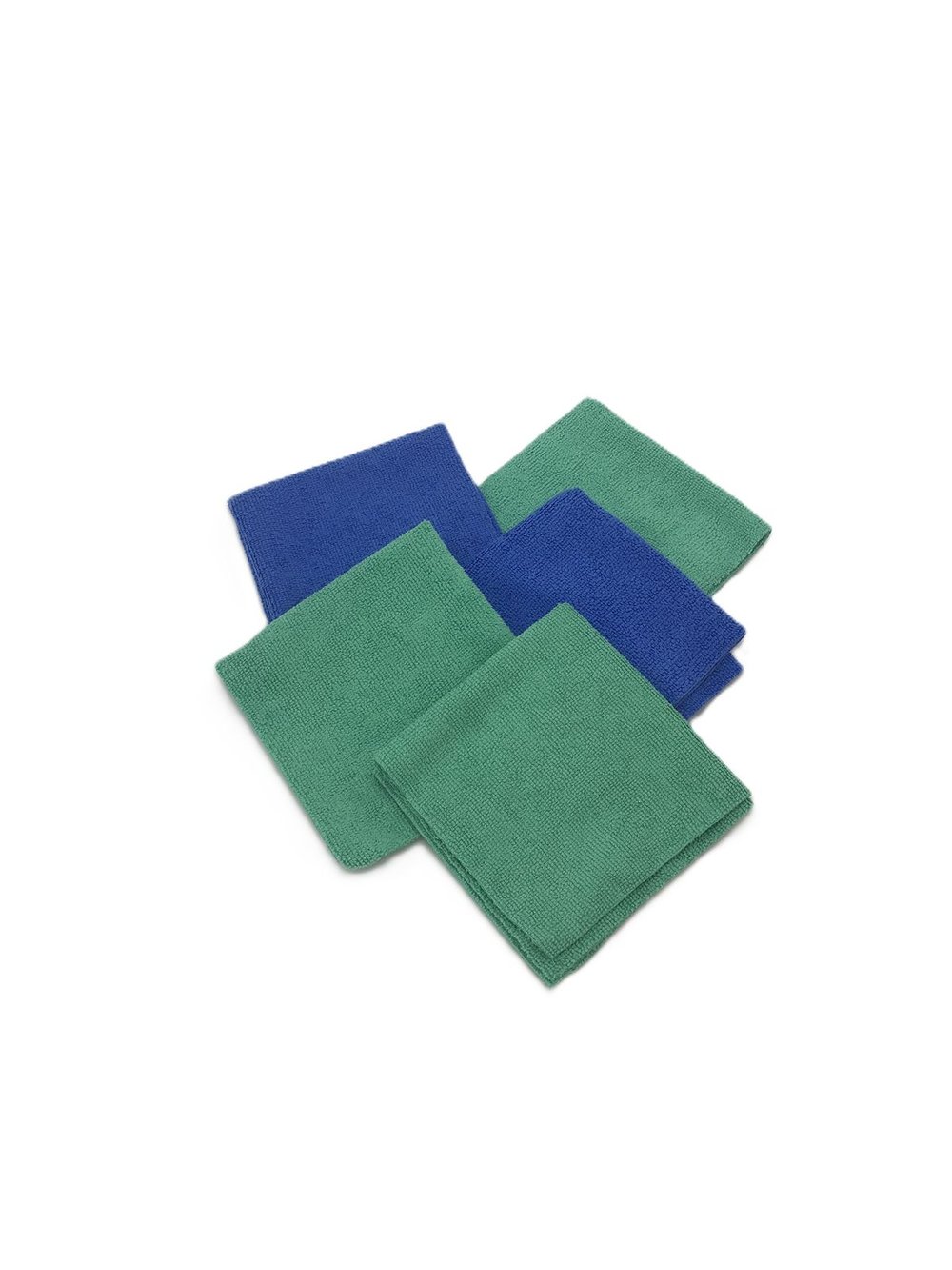 Набор салфеток из микрофибры 30х30 супервпитывающие 5 шт