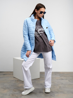 Полупальто "Сити" голубой