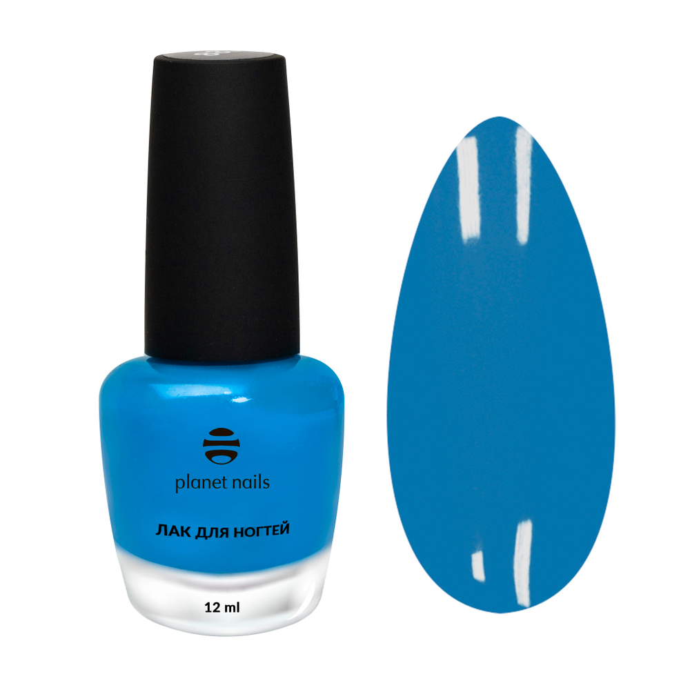 Planet Nails Лак для ногтей 883 (с эффектом гелевого покрытия), 12мл