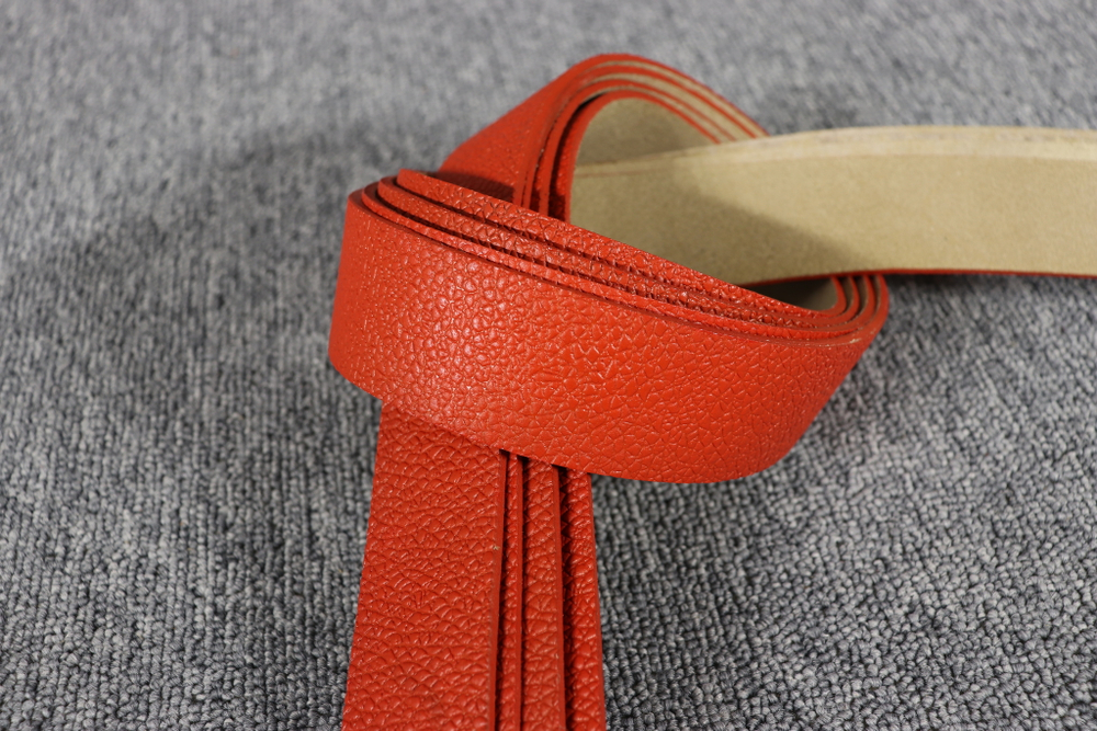 Ременная заготовка Коралл с лицевой отделкой + алмаз 3.1 -3.5