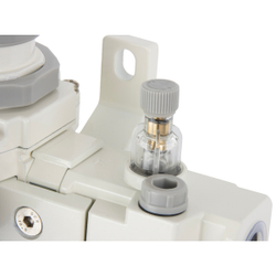 AC4010-04 Блок подготовки воздуха 1/2" с фильтром, манометром, маслораспылителем и регулятором давления