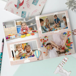 PSD-Шаблон фотокниги "Городок"