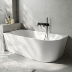 Акриловая ванна ABBER AB9502-1.4 L белая