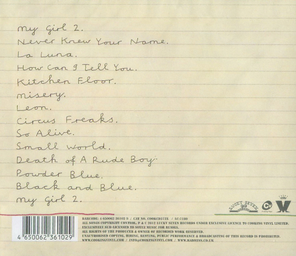 Madness / Oui Oui Si Si Ja Ja Da Da (RU)(CD)