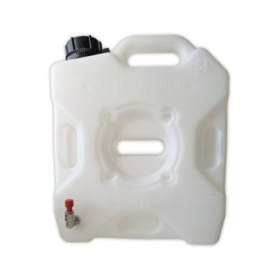 Бак-канистра 5л топливный с фитингом 1/4"