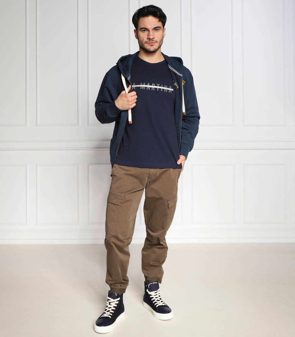 футболка La Martina - темно-синий(VMR302 JS357)