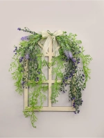 Декор настенный "Окошко с зеленью"