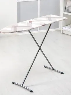 Доска гладильная Nika «Лина. Эконом», 106,5×29 см, два положения высоты 70,80 см, рисунок МИКС