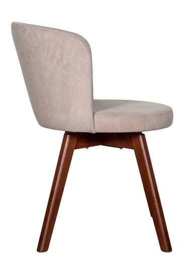 Стул СИТИ-ВР (вращающийся) с мягкой спинкой / Американский орех