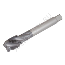 Метчик м/р М30х1,5 Р6М5К5/HSS-E ГОСТ 17933-72 TiCN, с винтовой канавкой, ТОЧИНТЕХ