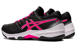 Asics Gel Netburner 20 Low top Training Shoes Women"s Black Pink D Width