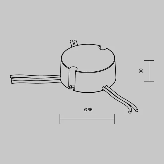 Источник тока DALI NFC DT8 25Вт 300-850А Lighting control 721027