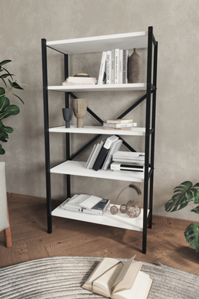 Стеллаж URARTU 120х65 - белая