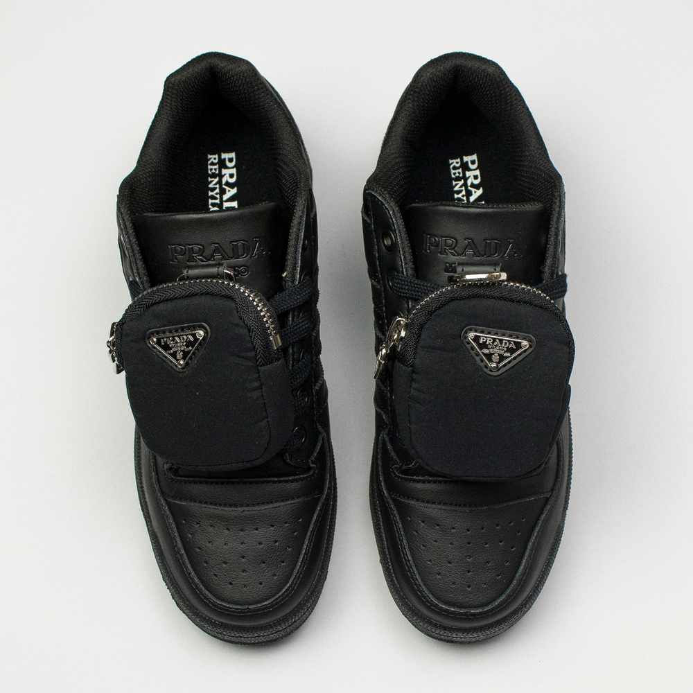 Кроссовки Adidas Forum Low x Prada Black