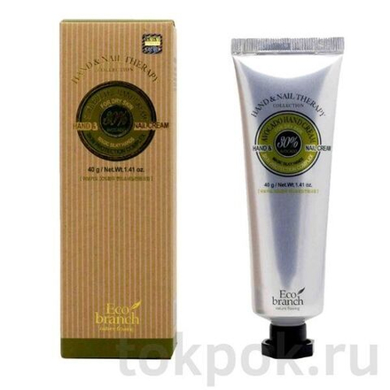 Крем для рук Eco Branch 30% Shea Hand & Nail Cream Avocado, 40 гр