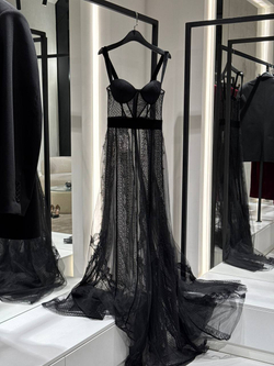 Платье макси вечернее кружевное