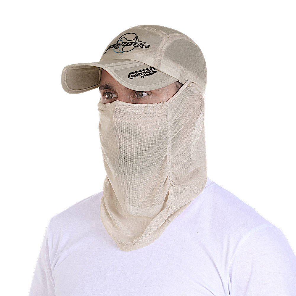 Бейсболка Aquatic КА-18 складная с антимоскитным бафом ( UPF50+ ) -