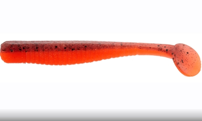 Силиконовая приманка LJ Pro Series LONG JOHN 3.1in 8см #T48 Red Fire Tiger