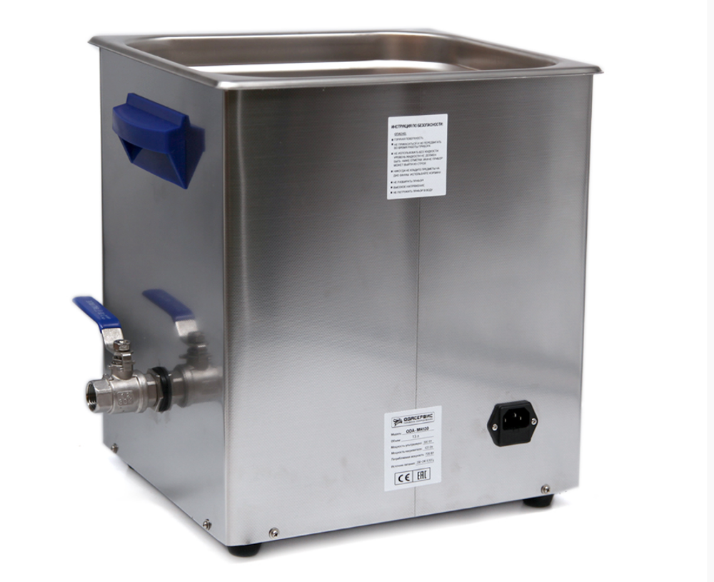 Ультразвуковая ванна с механическим таймером и подогревом, 15 л ОДА Сервис ODA-MH130_1(Уценка)