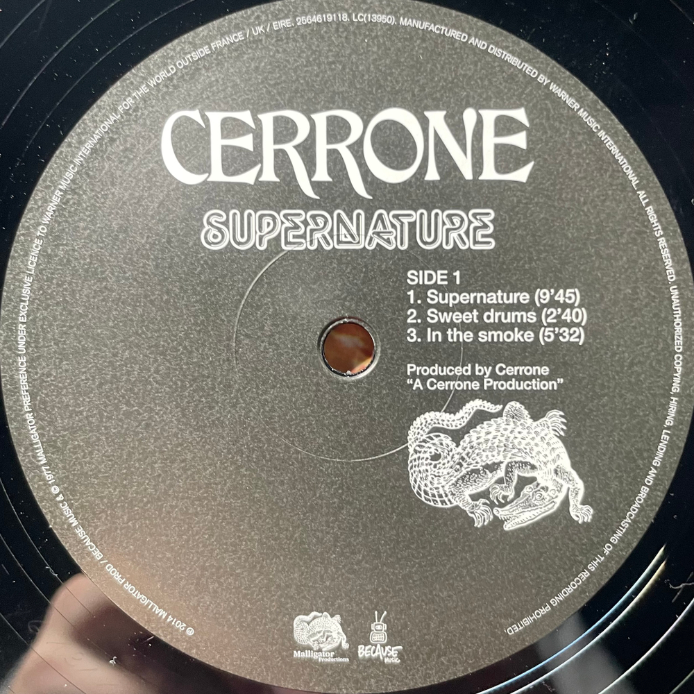 Cerrone ‎– Cerrone 3 - Supernature (Франция 2014г.)