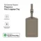 Magssory Ultima Geo Luggage Tag Latte