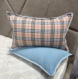 Наволочка  Клетка Муслин 50/70