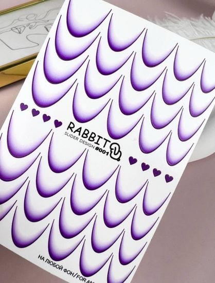 Слайдер для ногтей CrazyShine Rabbit 088