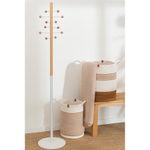 Вешалка напольная marias, 173 см, белый мрамор/натуральное дерево