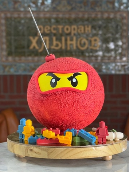 Торт шар №201