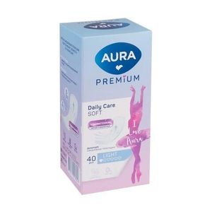 ЕЖЕДНЫЕ ПРОКЛАДКИ ЖЕНСКИЕ AURA PREMIUM 40ШТ