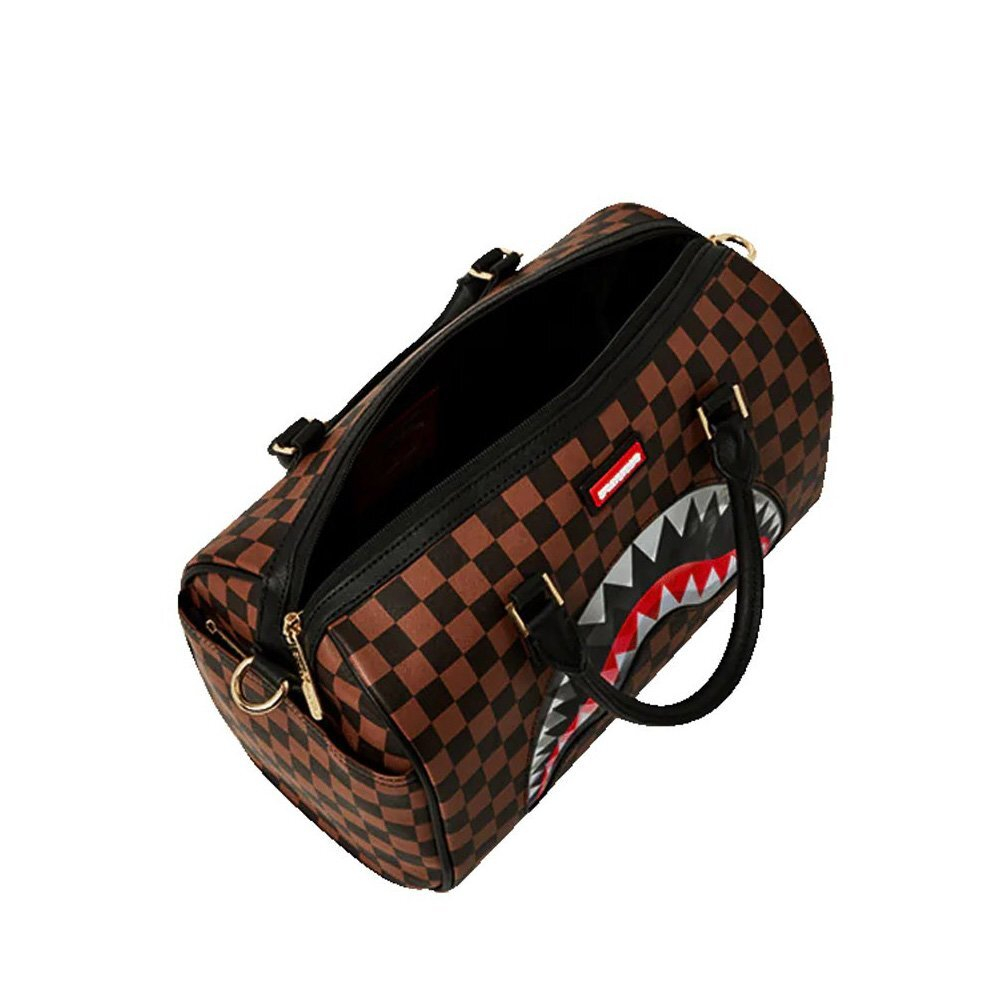 Сумка и рюкзак Sprayground Sip Lenticular Chomp Mini Duffle Bag Brown
