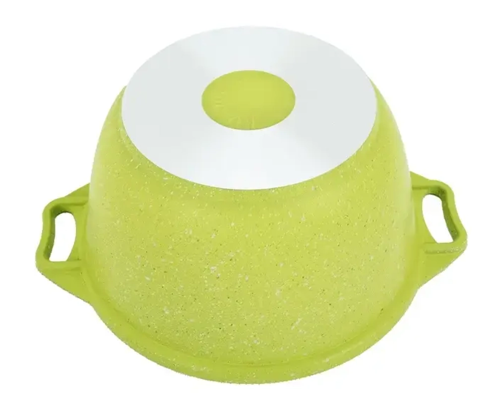 Кастрюля 2л «Trendy style» (lime) со стеклянной крышкой к21tsl