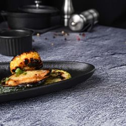 Блюдо овальное 40*11,5 см h2,4 см Smooth   P.L. Proff Cuisine [4]