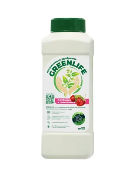 Органическое удобрение GREEN LIFE для клубники и земляники