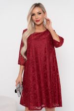 Платье Кэтрин (марсала)-52р-р Р11-1175/2 Nikol