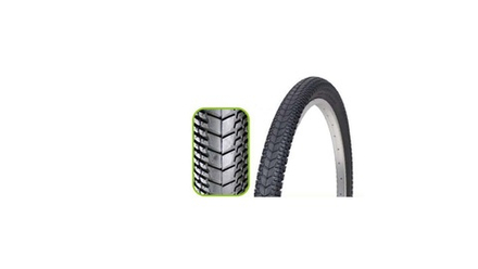 Покрышка TRIX 27.5" x 2.125 (57-584) TX-074, полуслик, 30 TPI, черная (50)