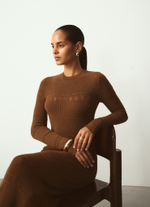 Платье ZELMA, ореховый